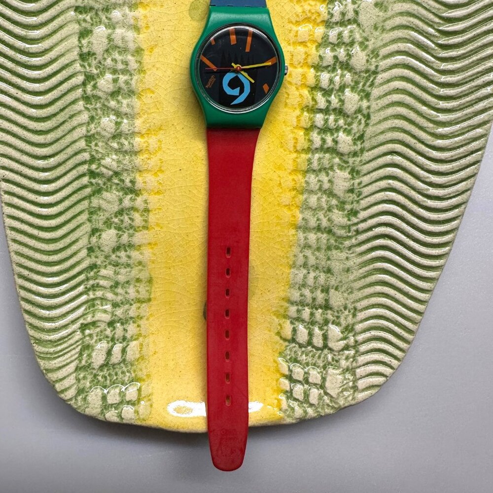 Swatch Watch Lady Gamela LG102 Vintage 1986 - Picture 4 of 7